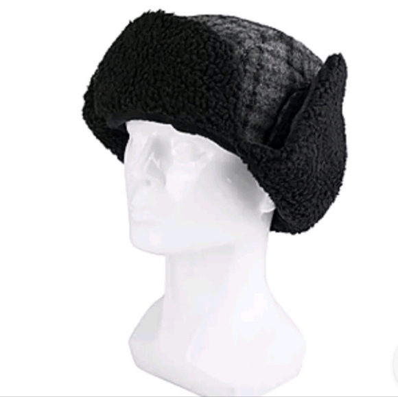 Levi's Charcoal Color Trapper Hat Small/Medium. - Picture 3 of 6